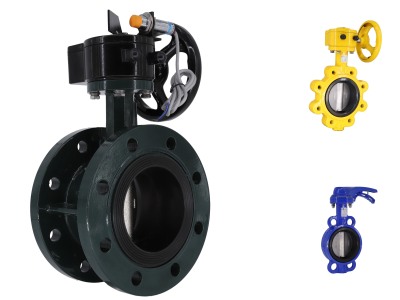 不同連接方式蝶閥的安裝與使用