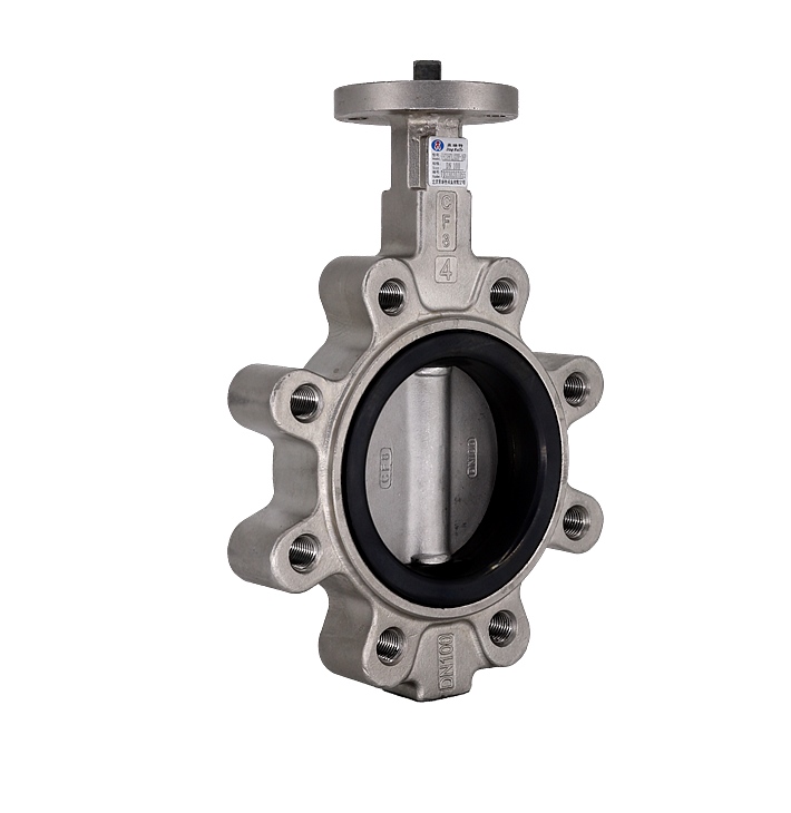 有靠背—不銹鋼單夾式無頭蝶閥