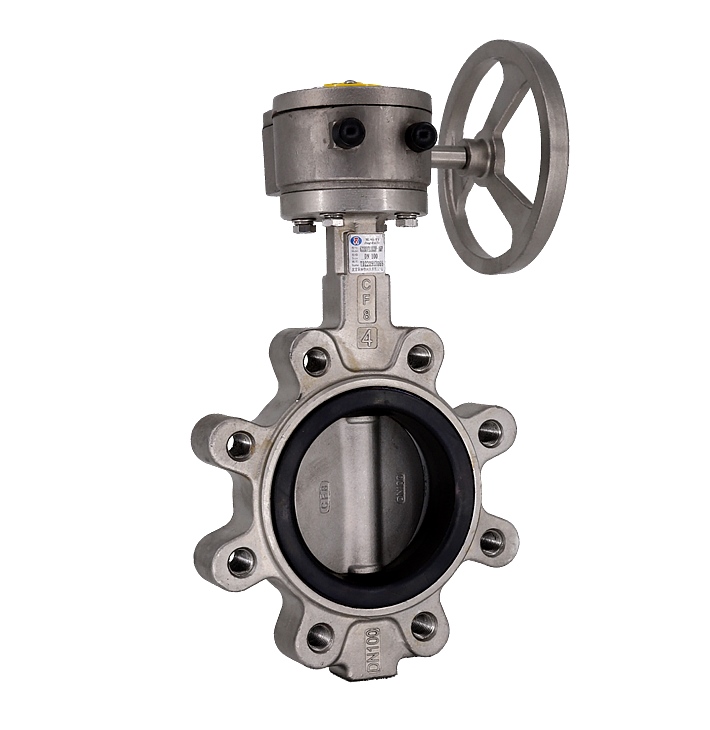 有靠背—不銹鋼單夾式蝸輪蝶閥 有靠背—不銹鋼單夾式蝸輪蝶閥