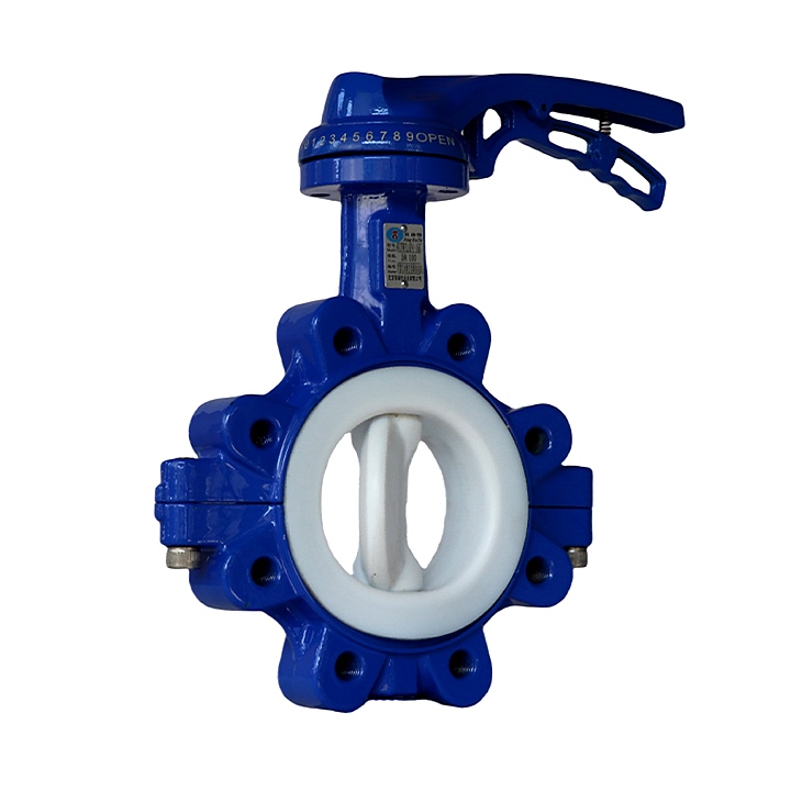 全襯單夾式無頭蝶閥 全襯單夾式無頭蝶閥