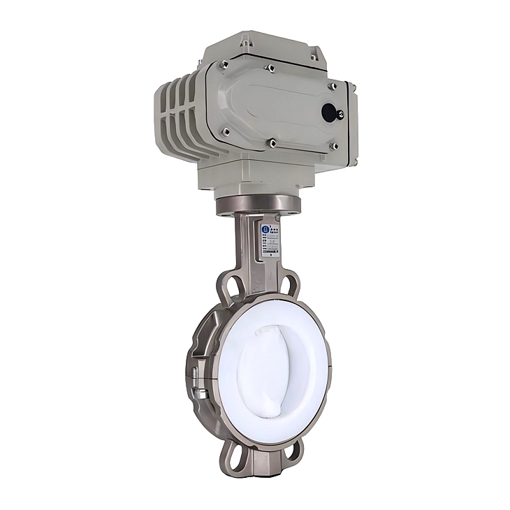 全襯-不銹鋼對夾式電動蝶閥