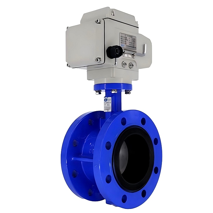 法蘭式電動(dòng)蝶閥 法蘭式電動(dòng)蝶閥