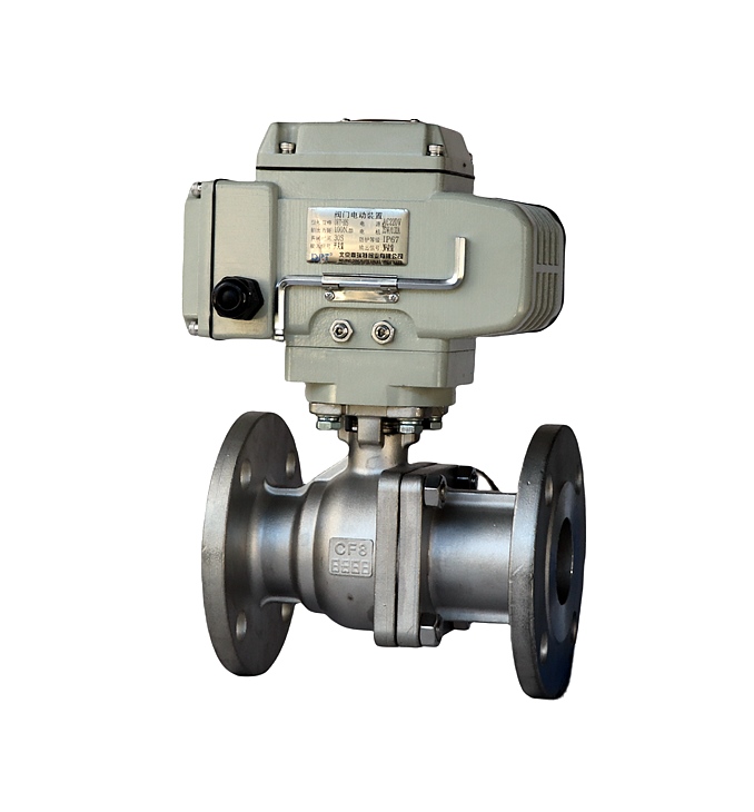 法蘭式電動球閥