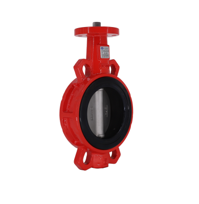 無(wú)靠背對(duì)夾式無(wú)頭蝶閥