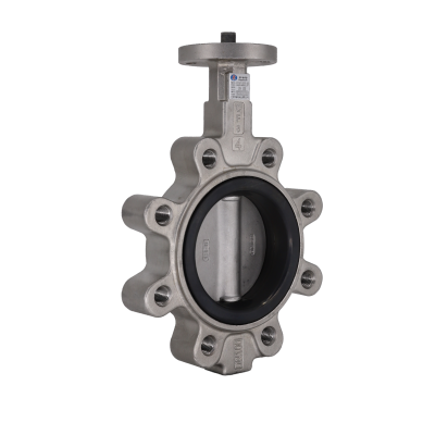 有靠背—不銹鋼單夾式無頭蝶閥