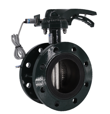 法蘭式發(fā)訊手柄蝶閥