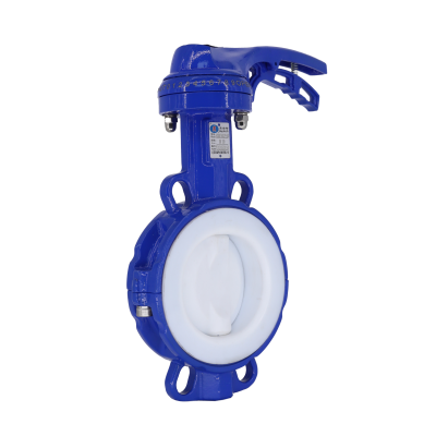 全襯對夾式手柄蝶閥