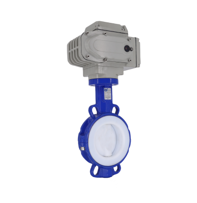 全襯對夾式電動(dòng)蝶閥