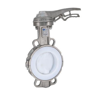 全襯-不銹鋼對夾式手柄蝶閥