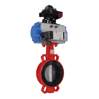 無靠背對夾式氣動(dòng)蝶閥