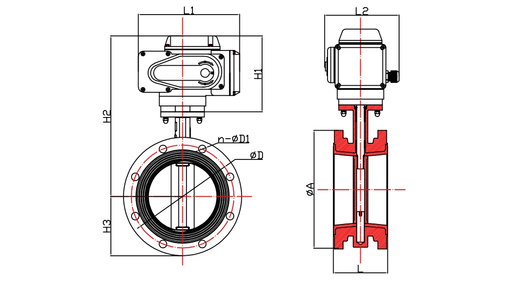 法蘭電動(dòng)蝶閥 法蘭電動(dòng)蝶閥