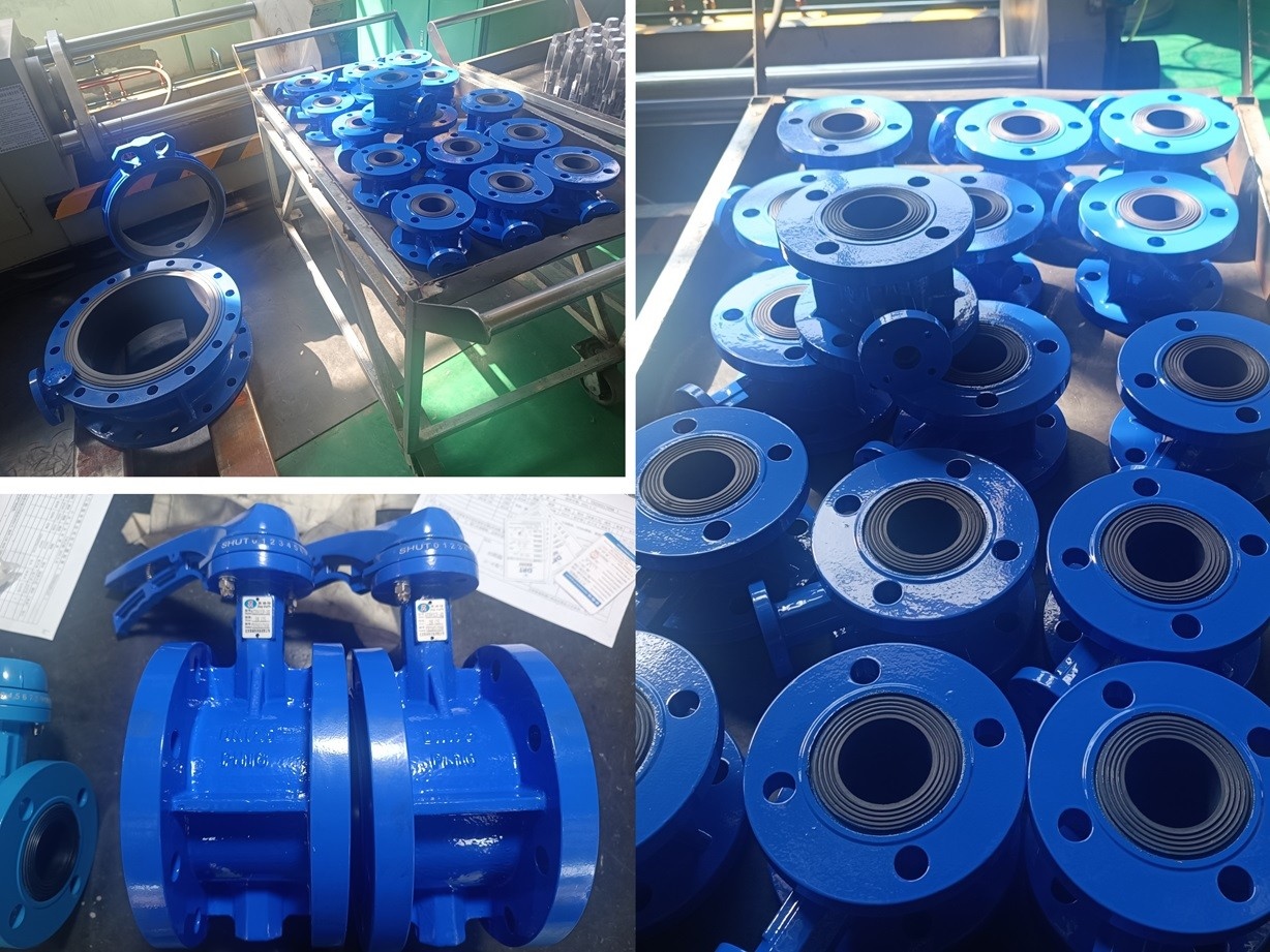 法蘭式手柄蝶閥